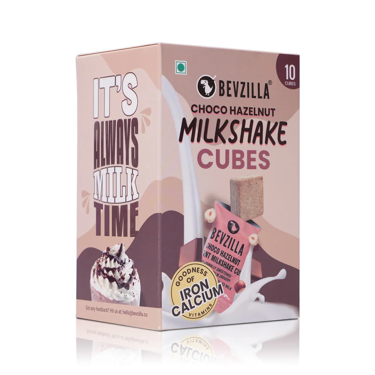 10 Choco Hazelnut Milkshake Cubes - Image 5