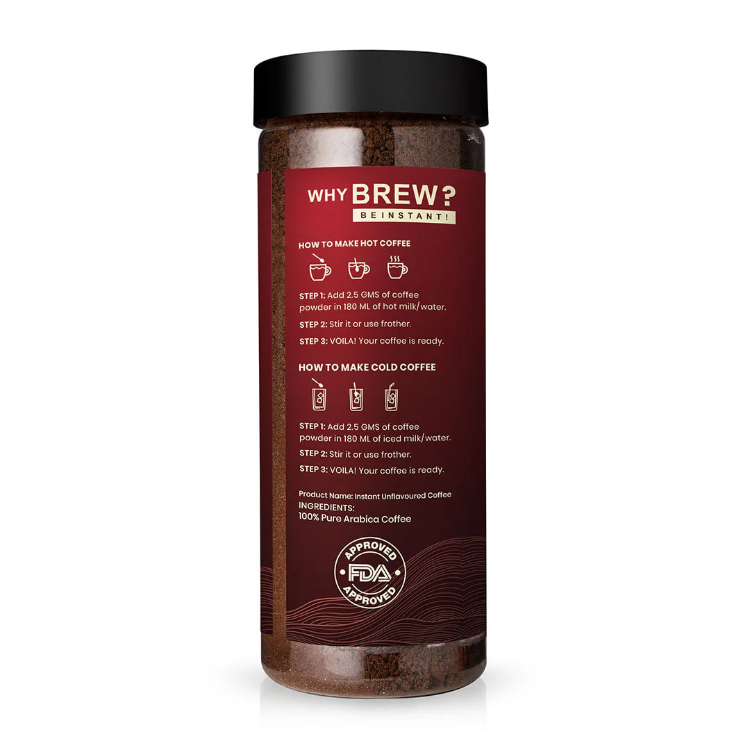 Premium Classic Strong Coffee 200 GM Jar | Makes 100 Cups - Image 5